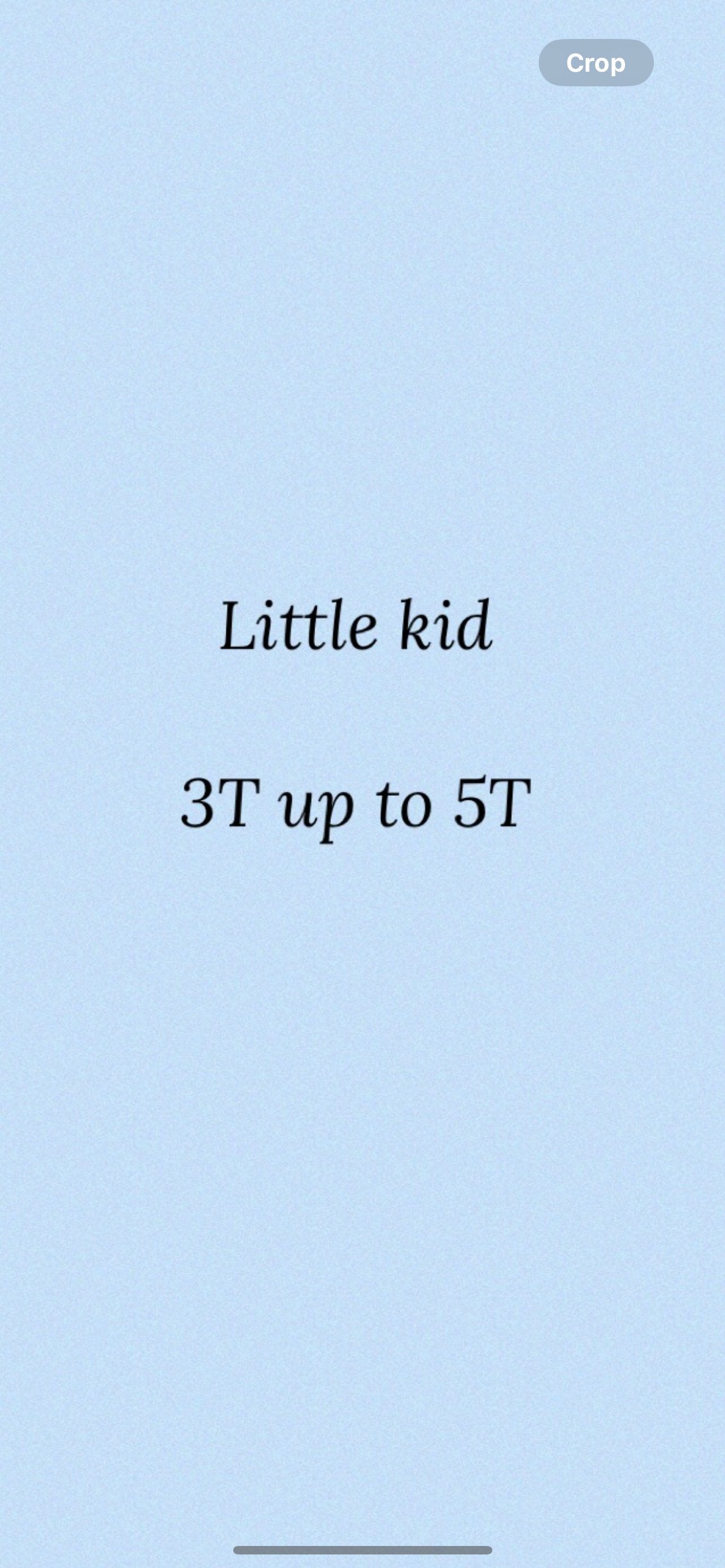 Little kid